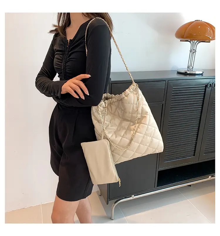 Lingge Large Capacity Korean Women's Tote Bag — feature 17