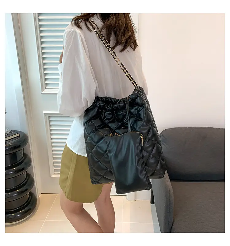 Lingge Large Capacity Korean Women's Tote Bag — feature 18