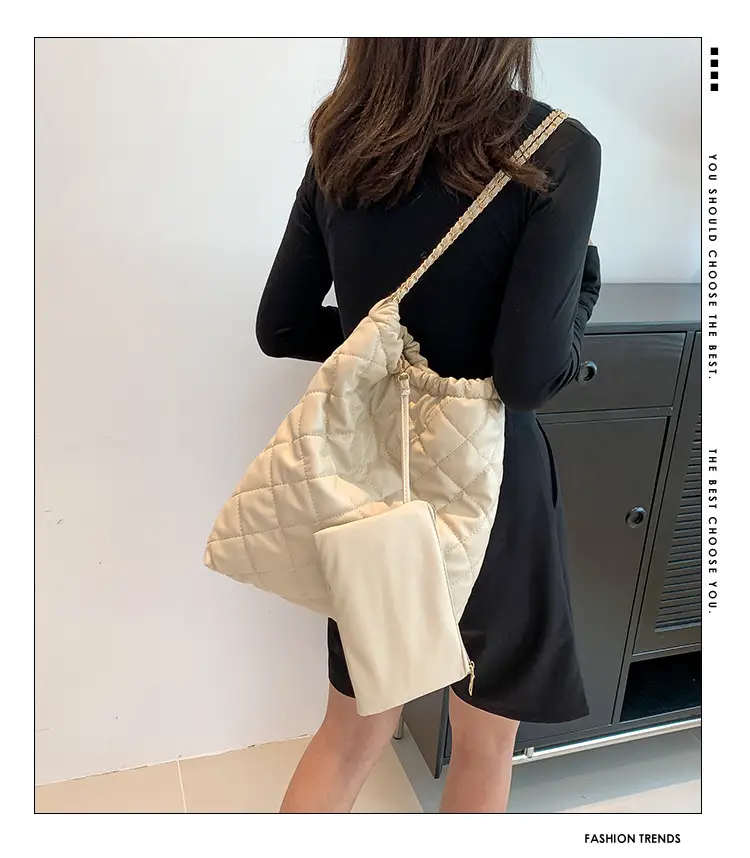 Lingge Large Capacity Korean Women's Tote Bag — feature 2