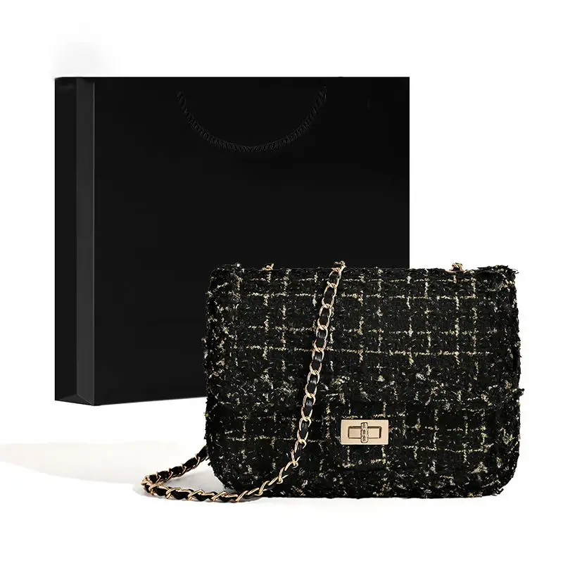 Women Woolen Braided Crossbody Bag 2024 New - Image 4