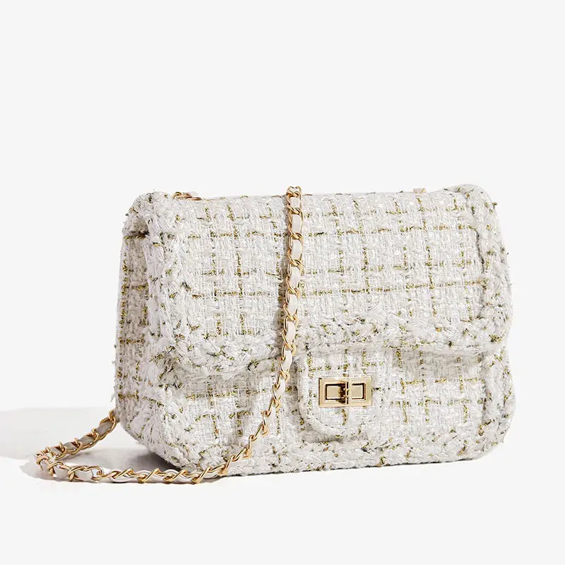 Women Woolen Braided Crossbody Bag 2024 New - Image 5