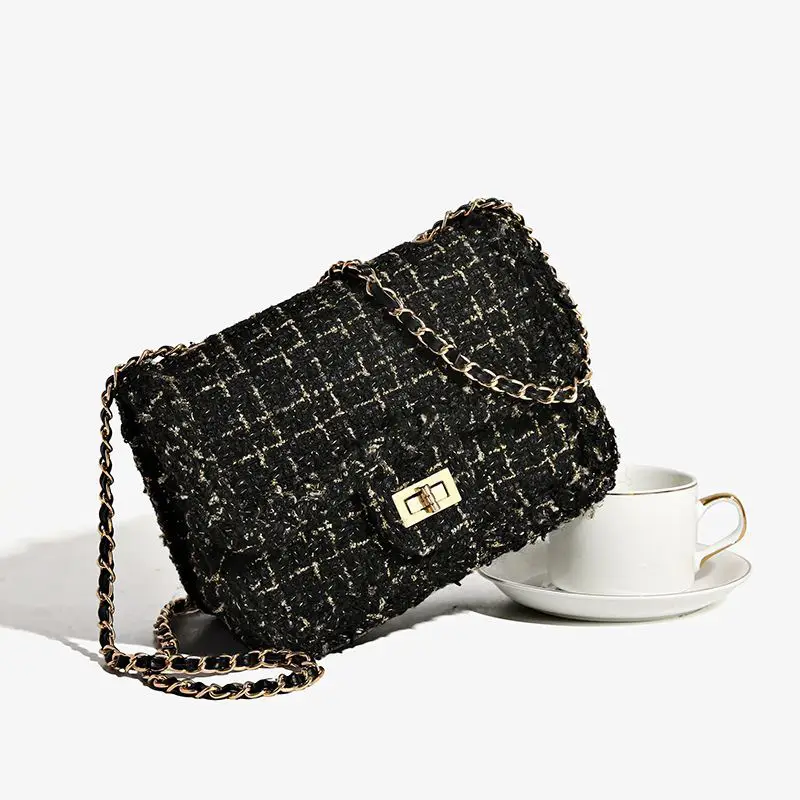 Women Woolen Braided Crossbody Bag 2024 New - Image 6