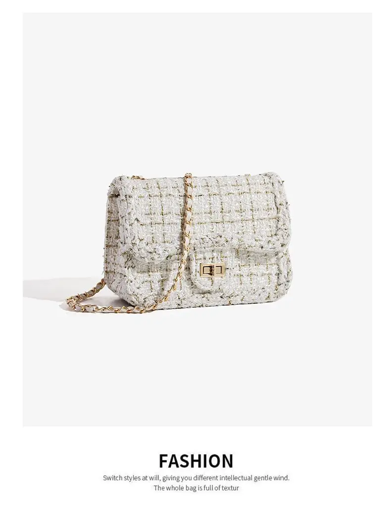 Women Woolen Braided Crossbody Bag 2024 New — feature 10