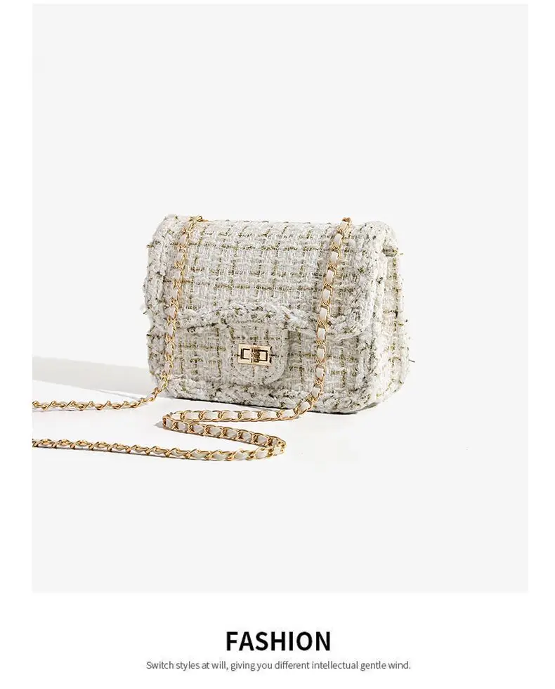Women Woolen Braided Crossbody Bag 2024 New — feature 11