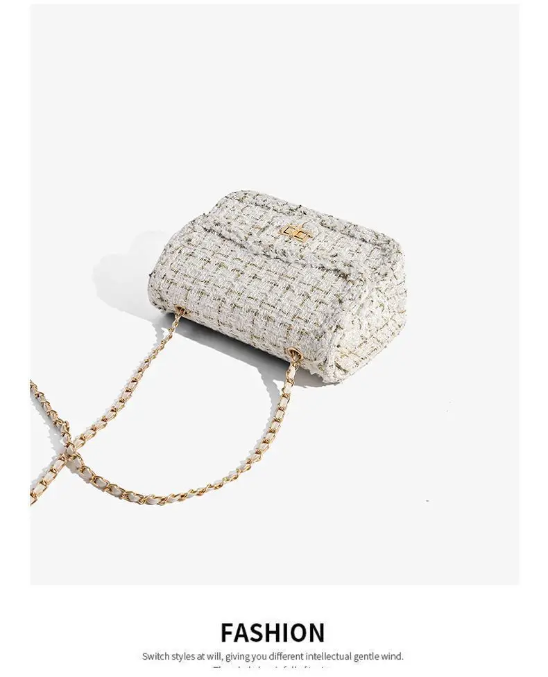 Women Woolen Braided Crossbody Bag 2024 New — feature 12