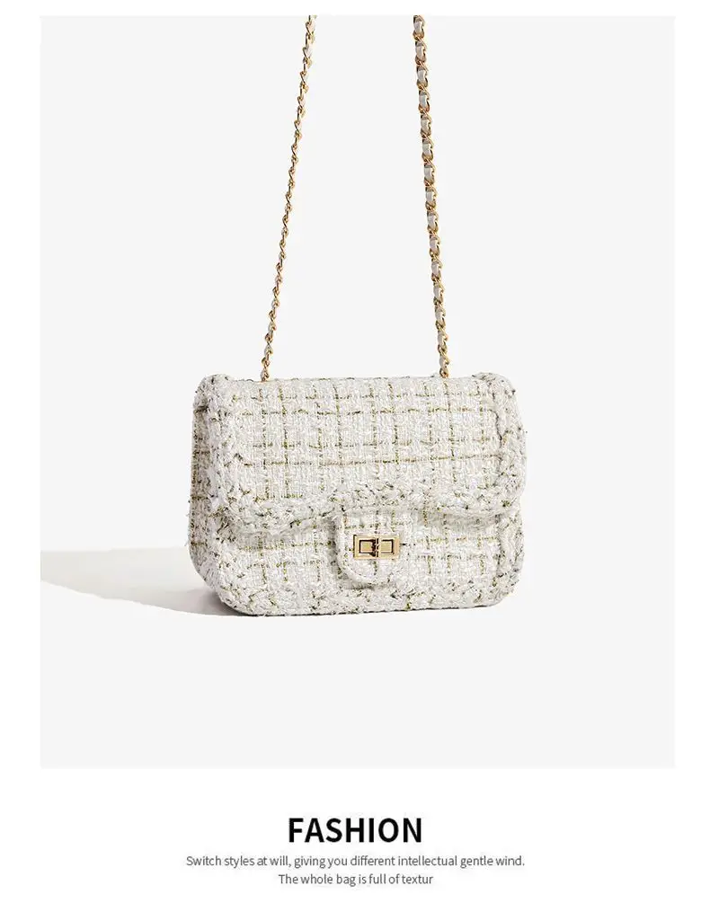 Women Woolen Braided Crossbody Bag 2024 New — feature 13