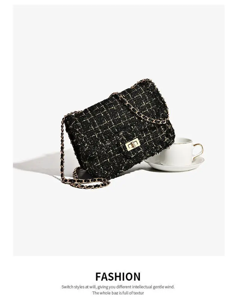 Women Woolen Braided Crossbody Bag 2024 New — feature 19