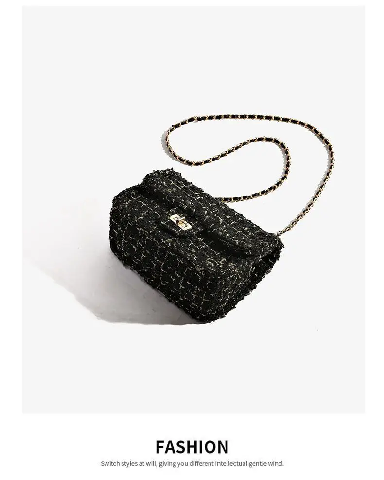 Women Woolen Braided Crossbody Bag 2024 New — feature 20