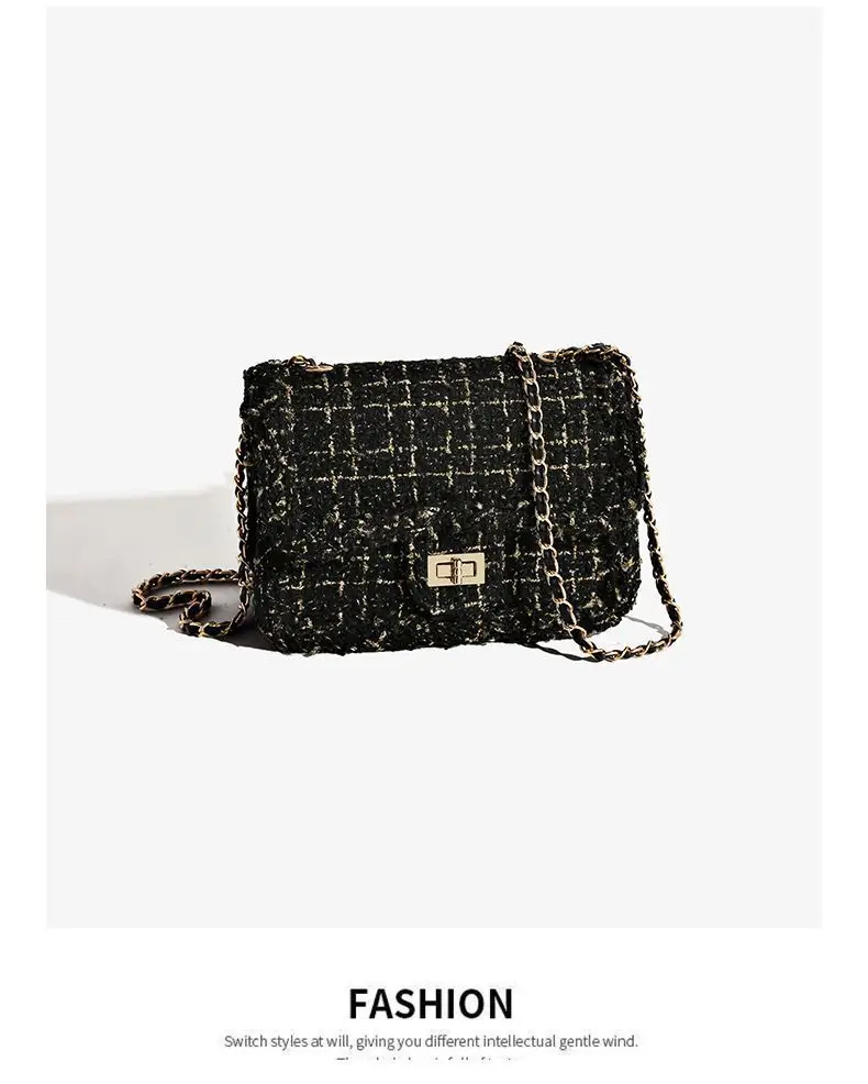 Women Woolen Braided Crossbody Bag 2024 New — feature 21