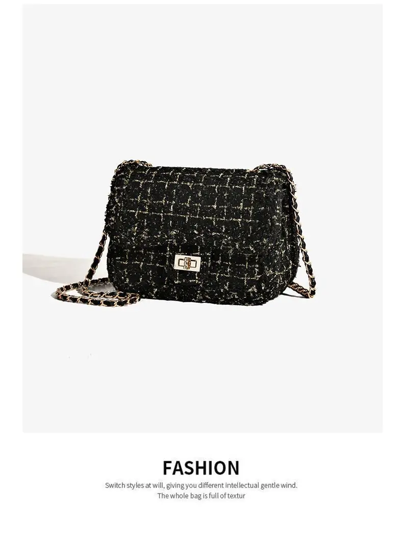 Women Woolen Braided Crossbody Bag 2024 New — feature 22