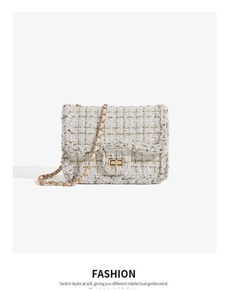 Women Woolen Braided Crossbody Bag 2024 New — feature 9