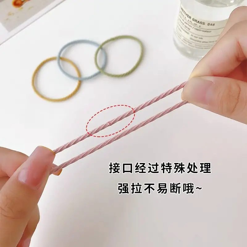 Honey Honey 50 Boxed Rainbow Rubber Band Hair Rope - Image 9