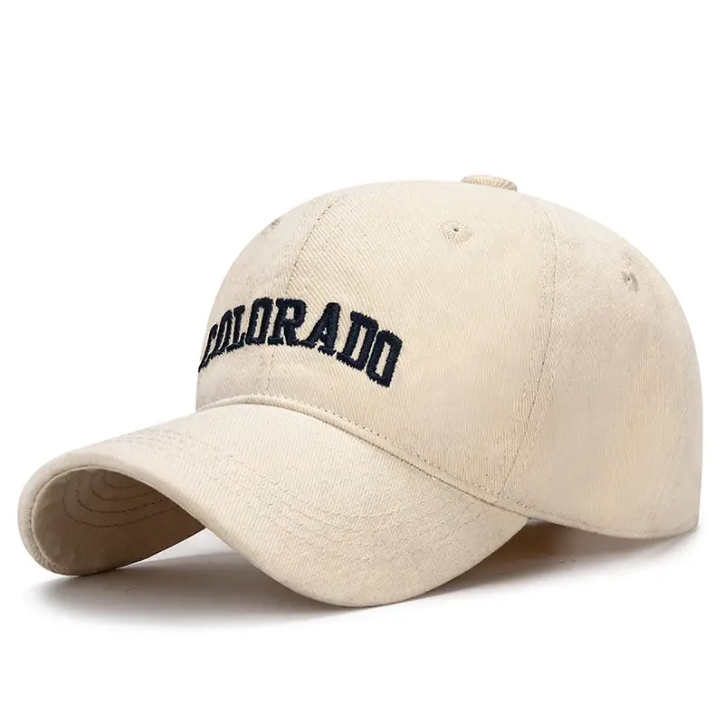 Colorado Embroidered Black Baseball Cap for Men Women - Image 11