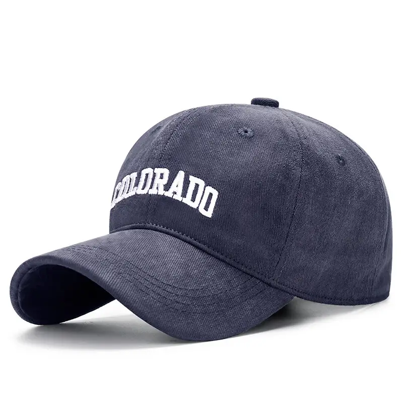 Colorado Embroidered Black Baseball Cap for Men Women - Image 5
