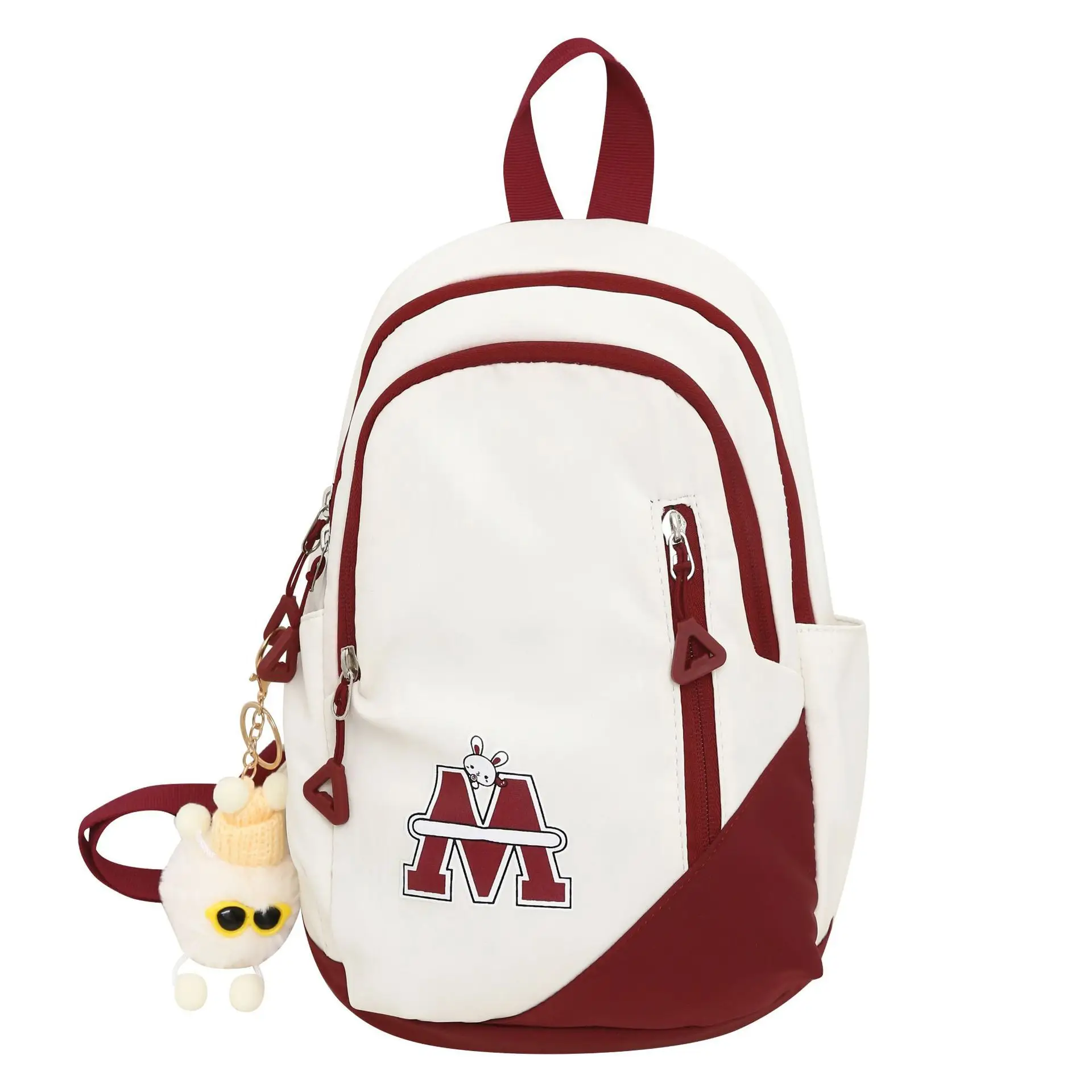 Fashionable Student Crossbody Bags Black White Red Blue
