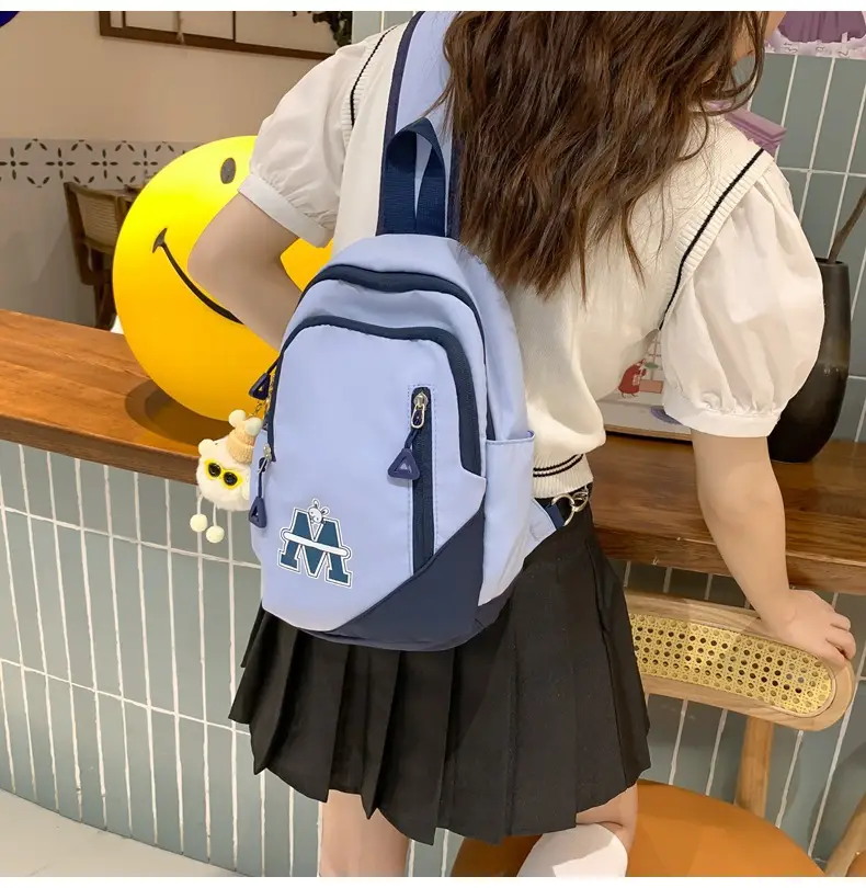 Fashionable Student Crossbody Bags Black White Red Blue — feature 18