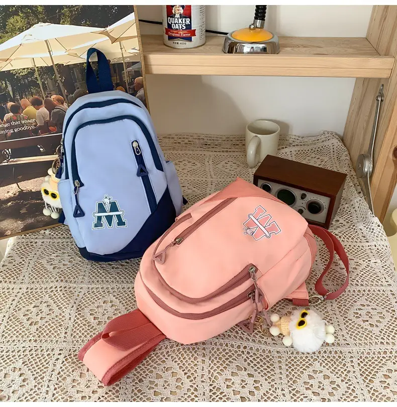 Fashionable Student Crossbody Bags Black White Red Blue — feature 26