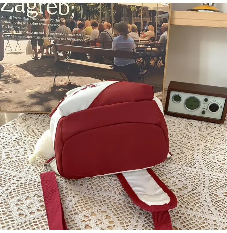 Fashionable Student Crossbody Bags Black White Red Blue — feature 34