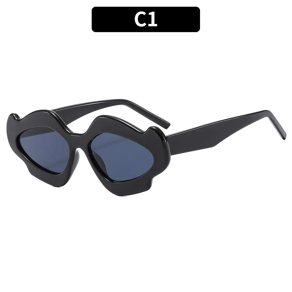 Green Jelly Sunglasses for Women Cross-border
