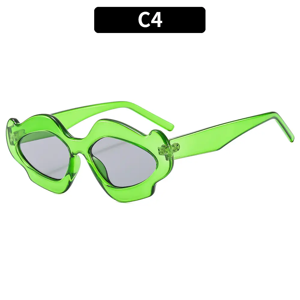 Green Jelly Sunglasses for Women Cross-border - Image 4