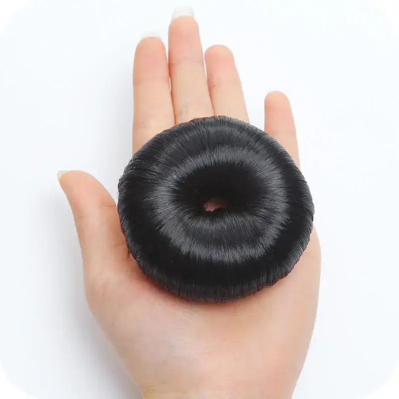 Black Hair Ring Curler for Women Girls - Image 8