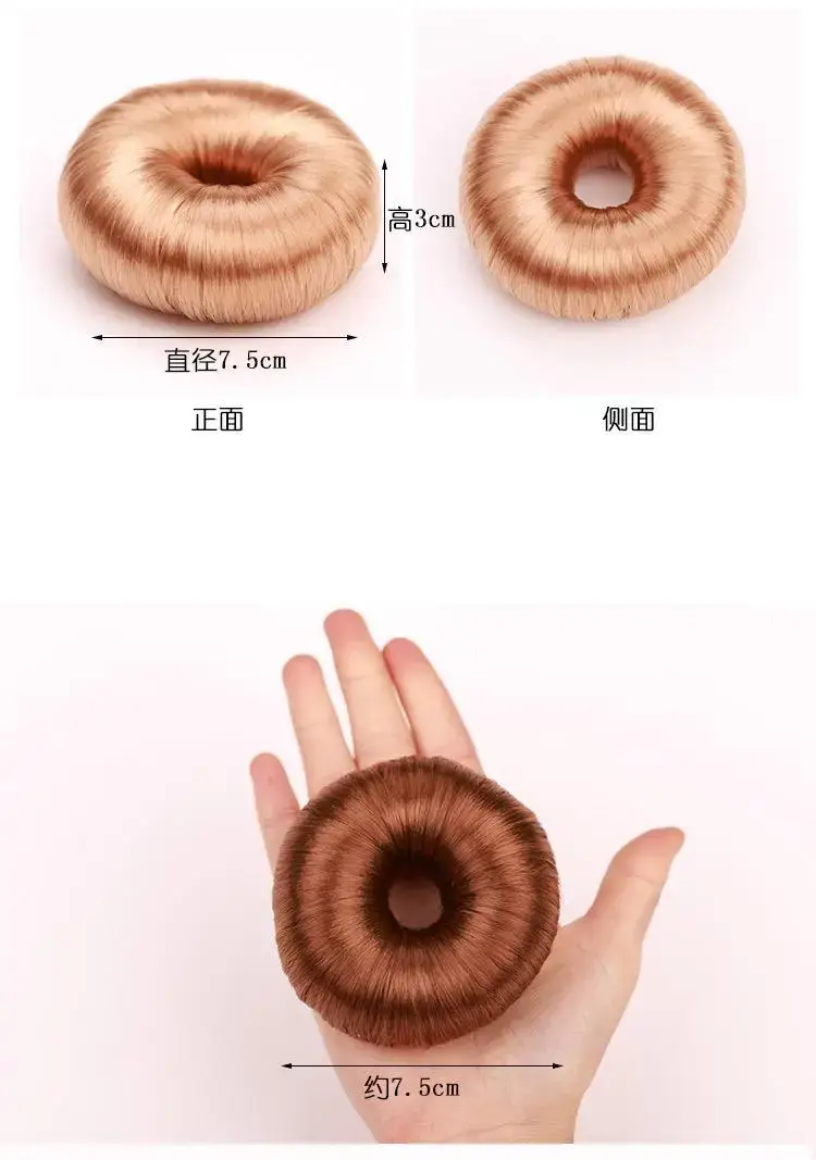 Black Hair Ring Curler for Women Girls — feature 4