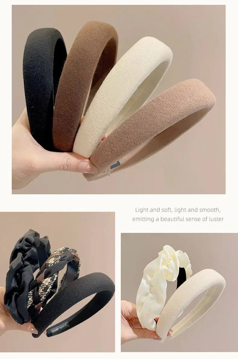 Women's Pink Silicone High Cranial Top Headband Summer 2025 — feature 18