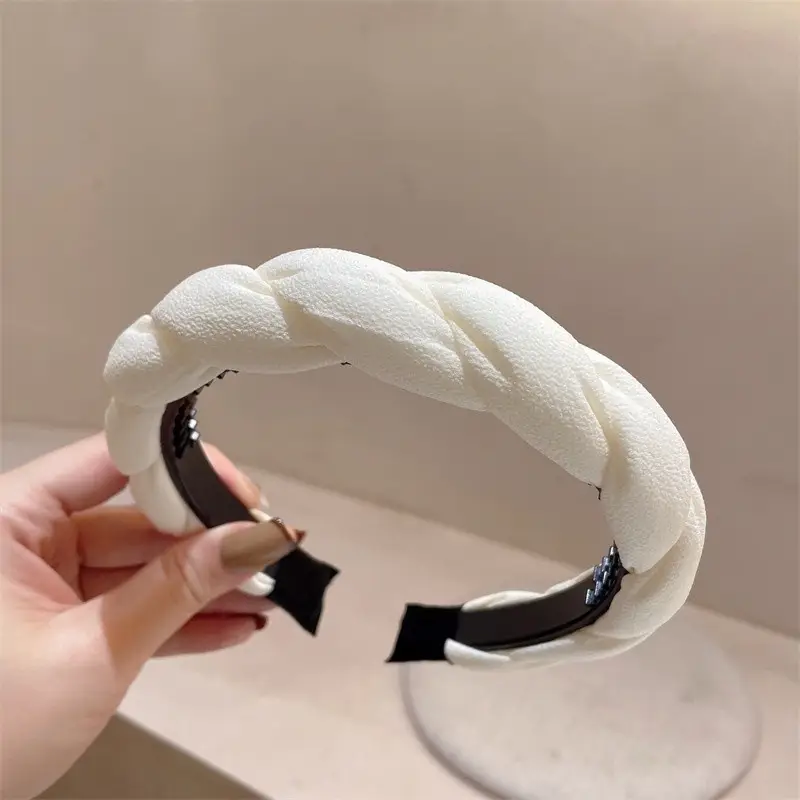 Women's Pink Silicone High Cranial Top Headband Summer 2025 - Image 37