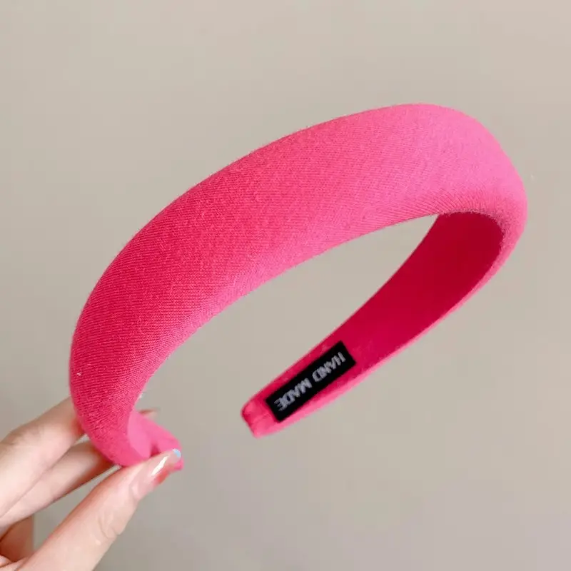 Women's Pink Silicone High Cranial Top Headband Summer 2025 - Image 38