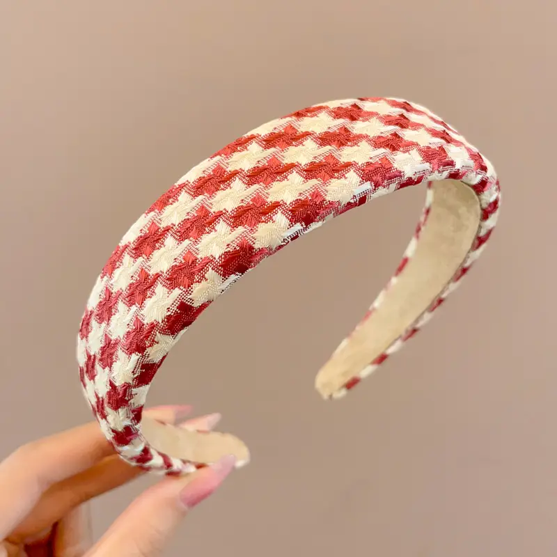 Women's Pink Silicone High Cranial Top Headband Summer 2025 - Image 40