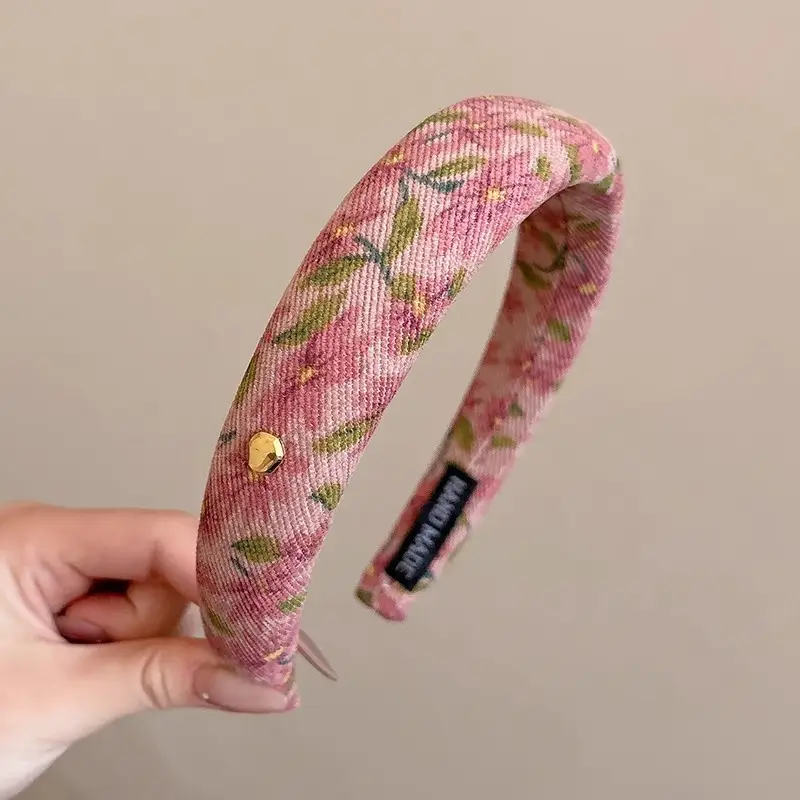 Women's Pink Silicone High Cranial Top Headband Summer 2025 - Image 46
