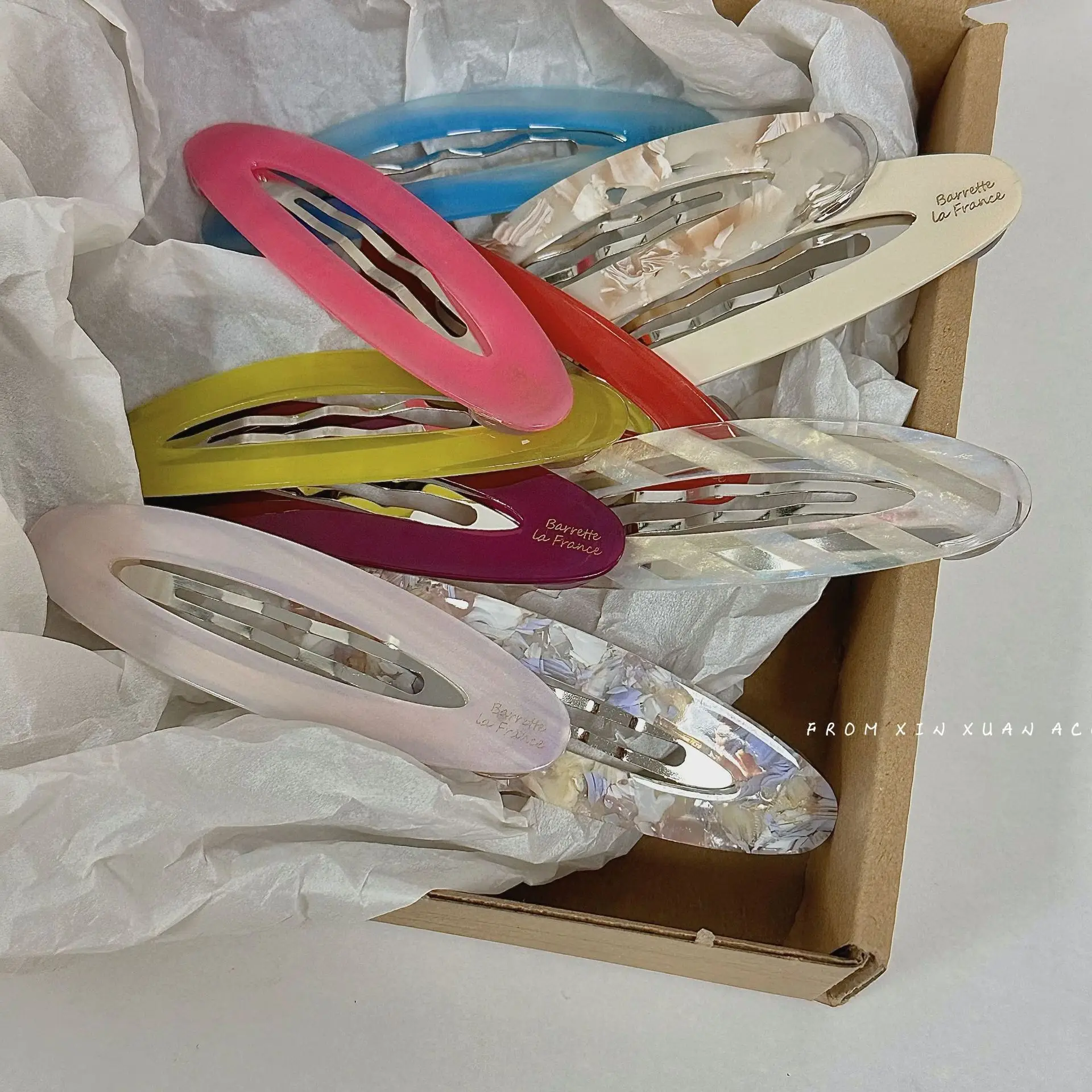 Korean Temperament Acrylic BB Clip for Bangs - Image 11