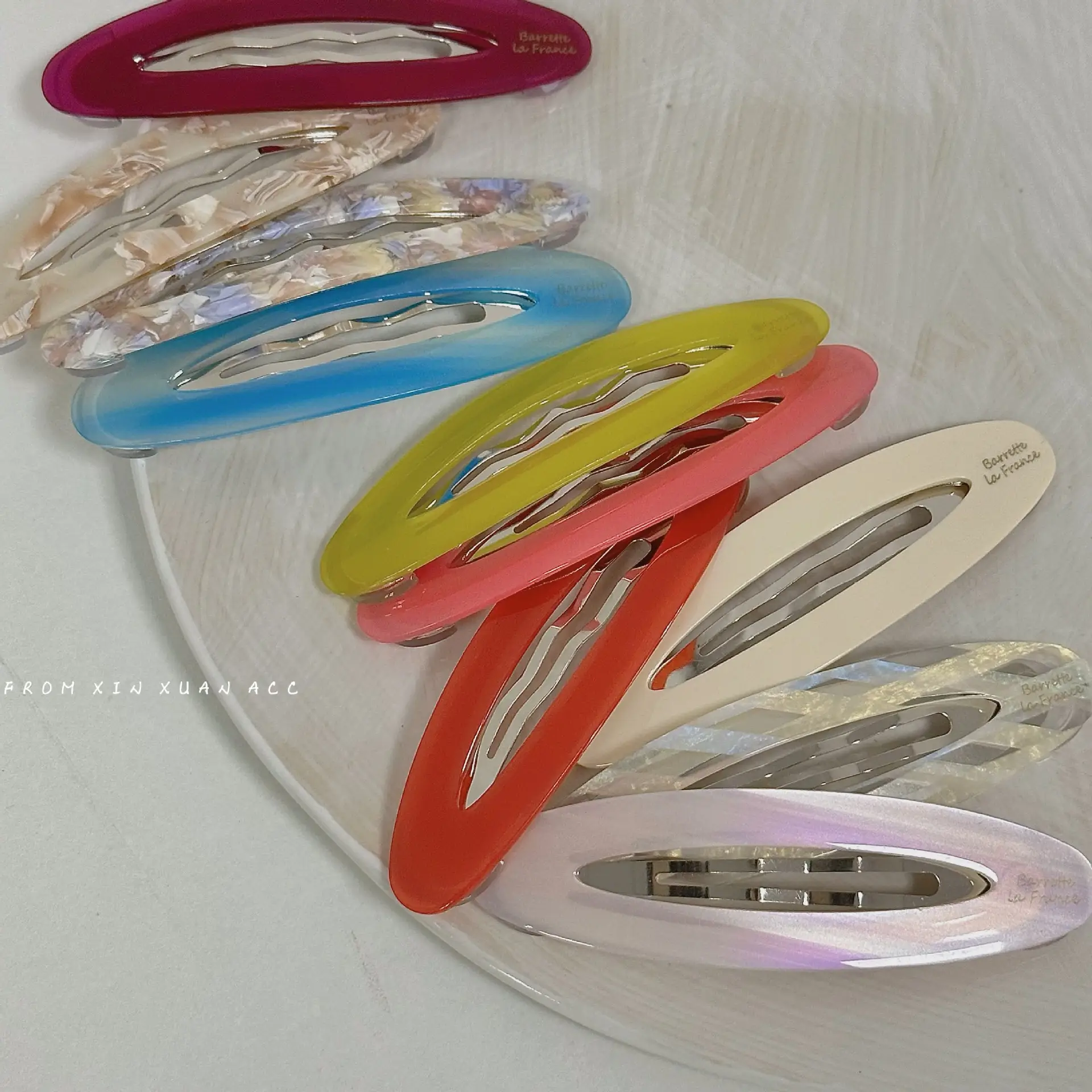 Korean Temperament Acrylic BB Clip for Bangs - Image 13