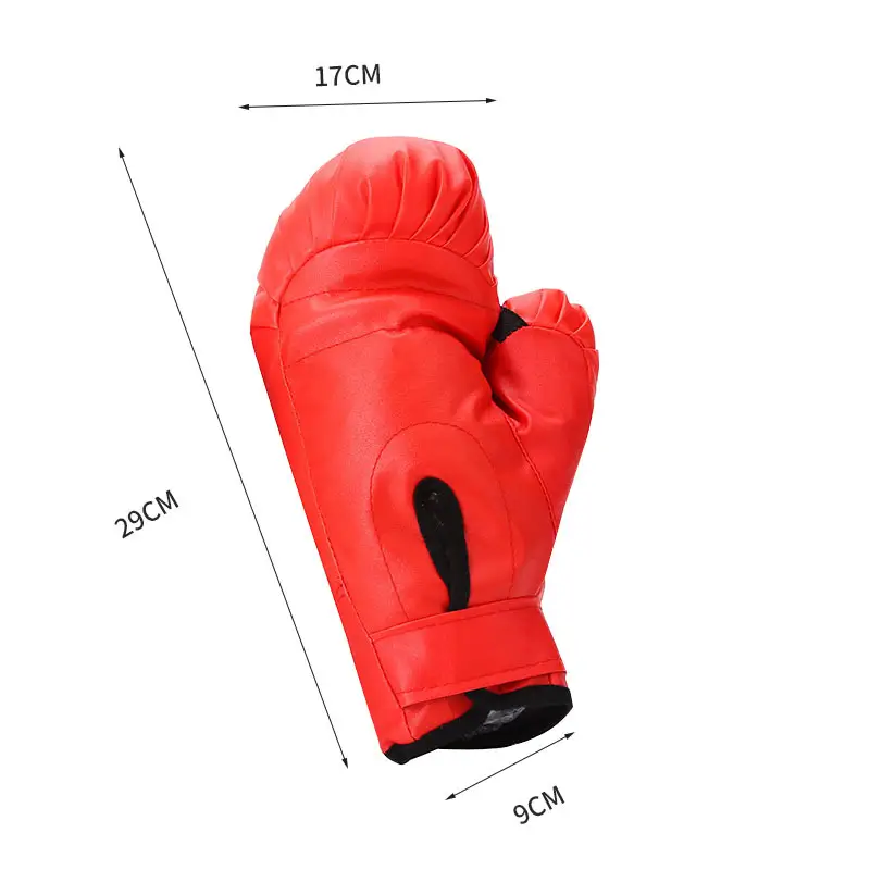 Red Combat Boxing Gloves for Training and Fighting — feature 10