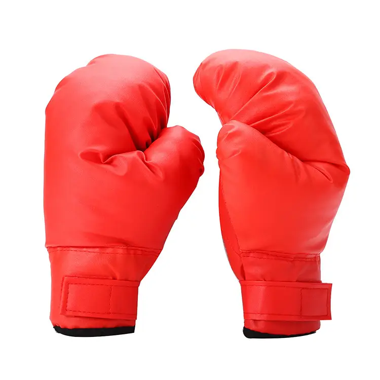 Red Combat Boxing Gloves for Training and Fighting — feature 7