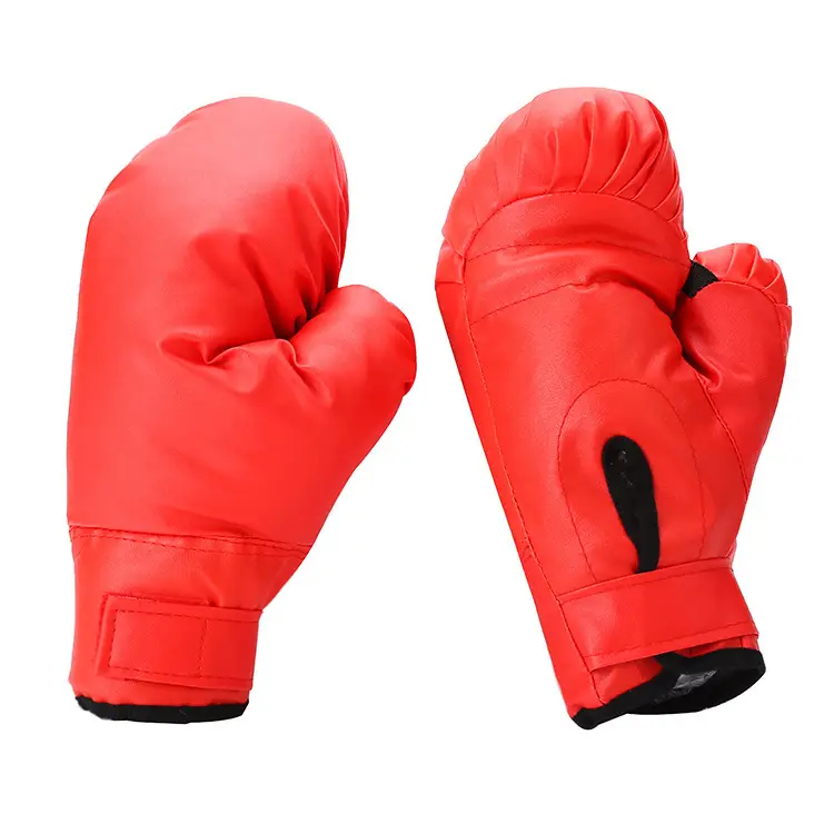 Red Combat Boxing Gloves for Training and Fighting — feature 9