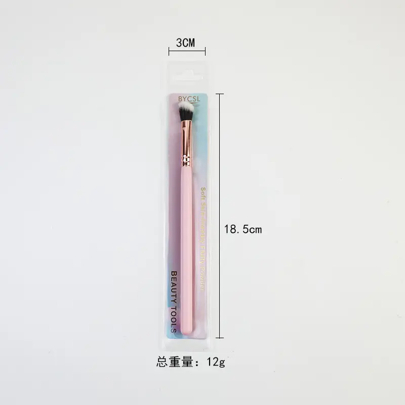 16 Pink Wooden Cross-Border Makeup Brushes Rose Gold Tube