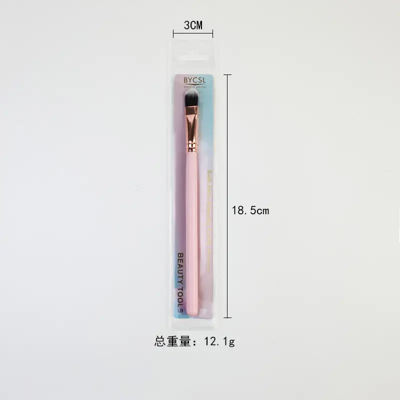 16 Pink Wooden Cross-Border Makeup Brushes Rose Gold Tube