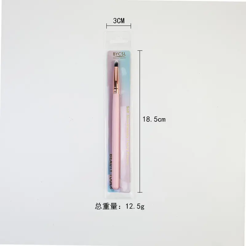 16 Pink Wooden Cross-Border Makeup Brushes Rose Gold Tube