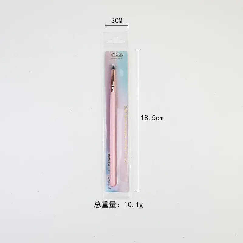 16 Pink Wooden Cross-Border Makeup Brushes Rose Gold Tube