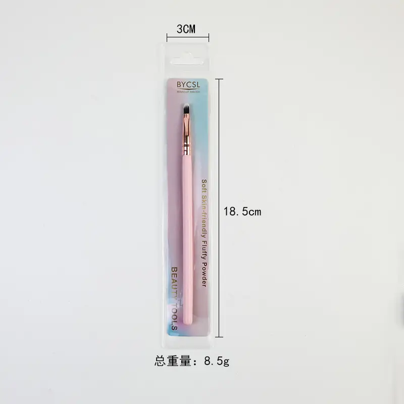 16 Pink Wooden Cross-Border Makeup Brushes Rose Gold Tube