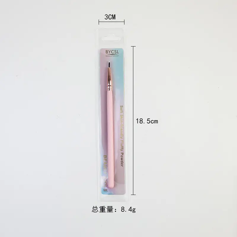 16 Pink Wooden Cross-Border Makeup Brushes Rose Gold Tube