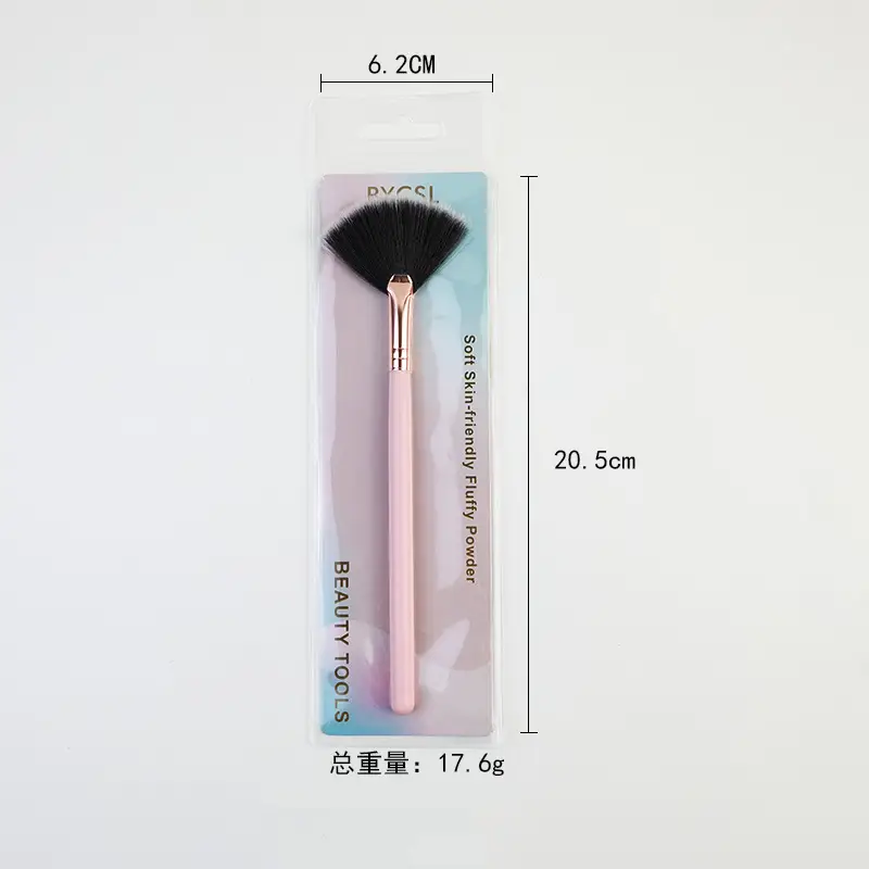 16 Pink Wooden Cross-Border Makeup Brushes Rose Gold Tube