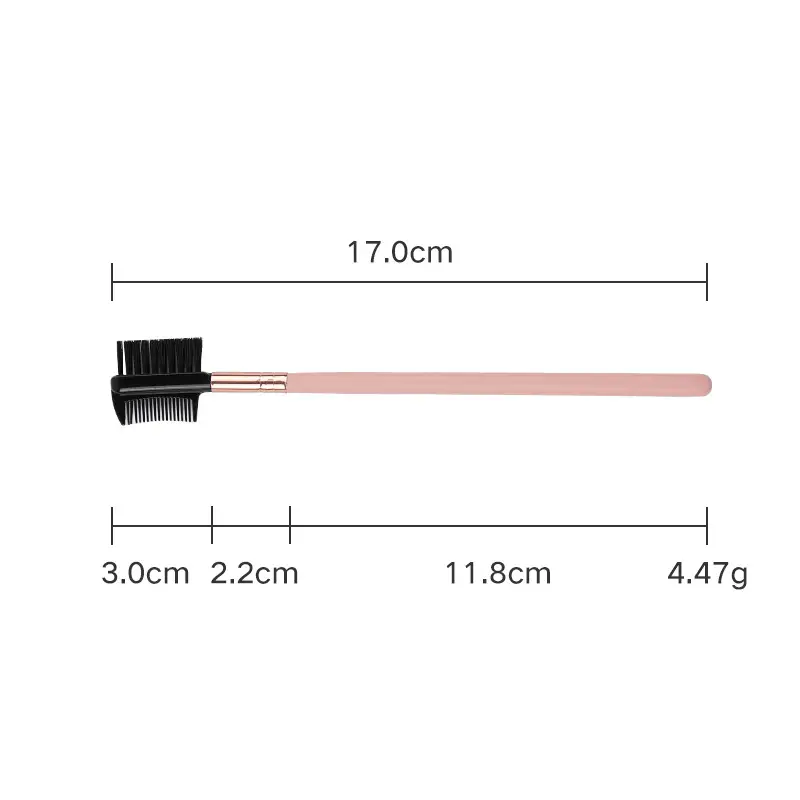 16 Pink Wooden Cross-Border Makeup Brushes Rose Gold Tube