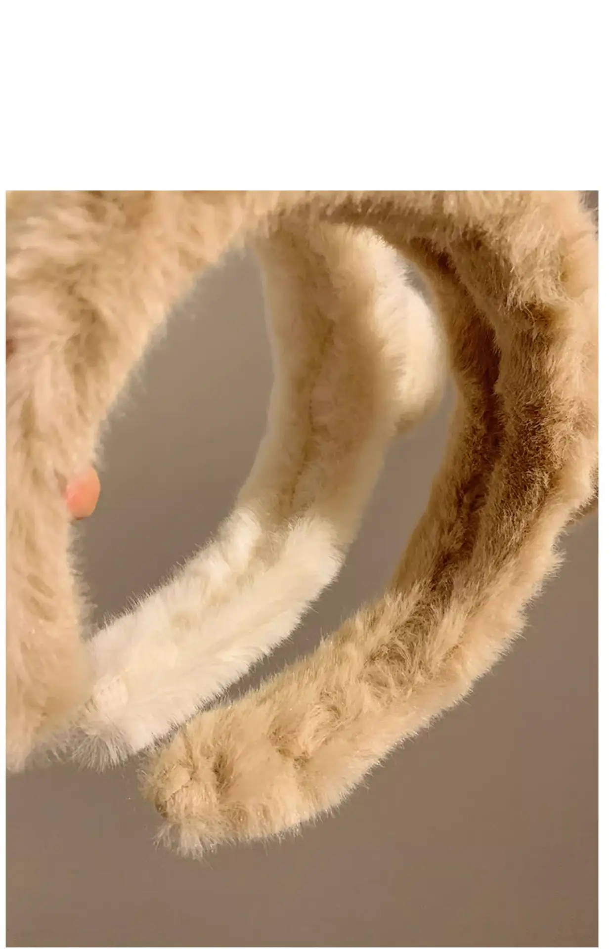 Autumn Plush Bear Ears Hair Band for Women — feature 12