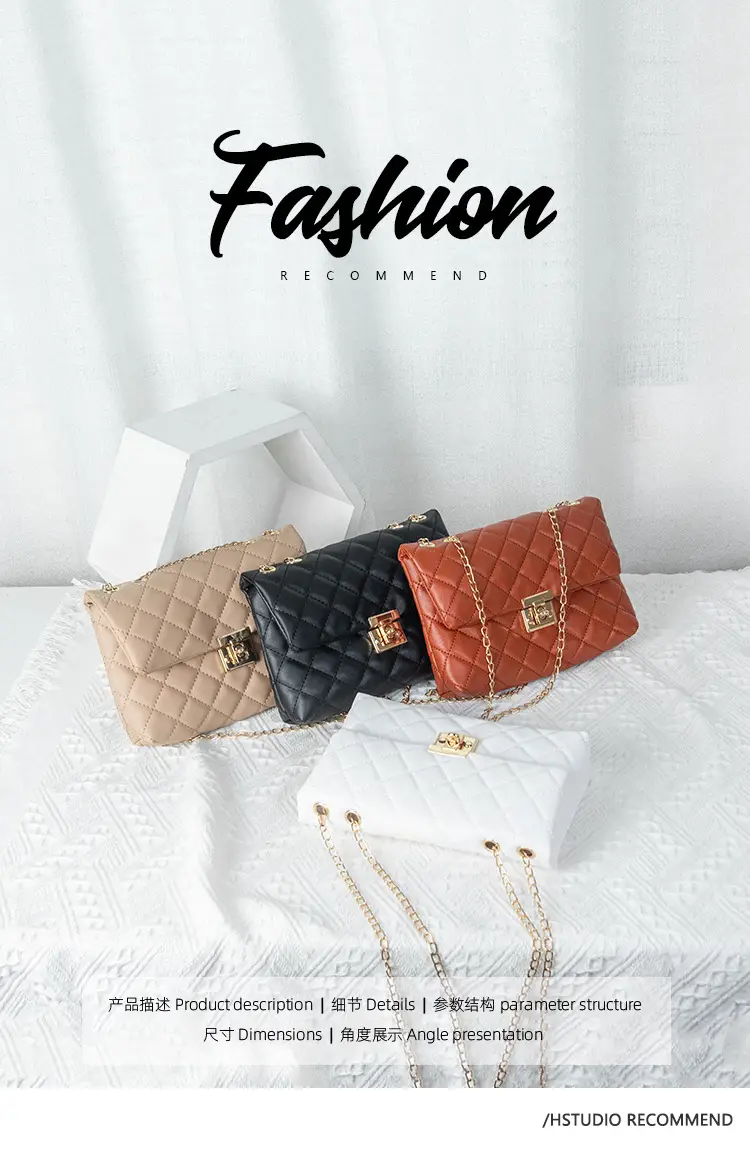 2023 New Women's Embroidered Chain Shoulder Bag — feature 1