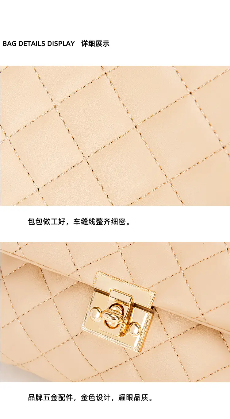 2023 New Women's Embroidered Chain Shoulder Bag — feature 23