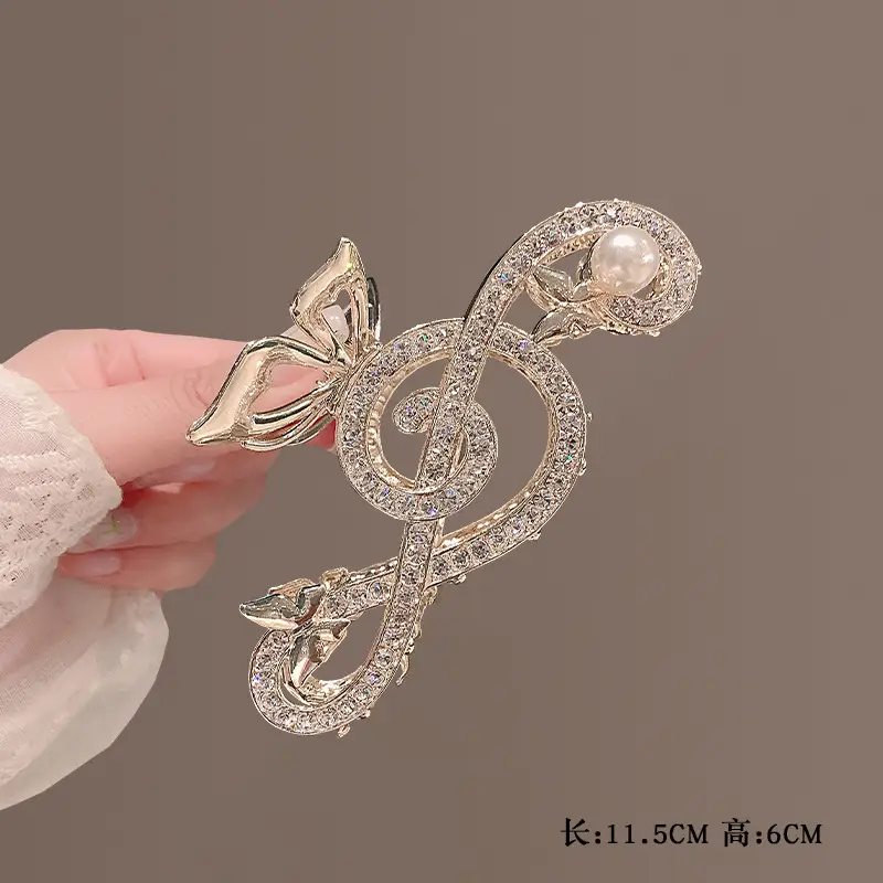 Korean Rhinestone Hair Clip for Women
