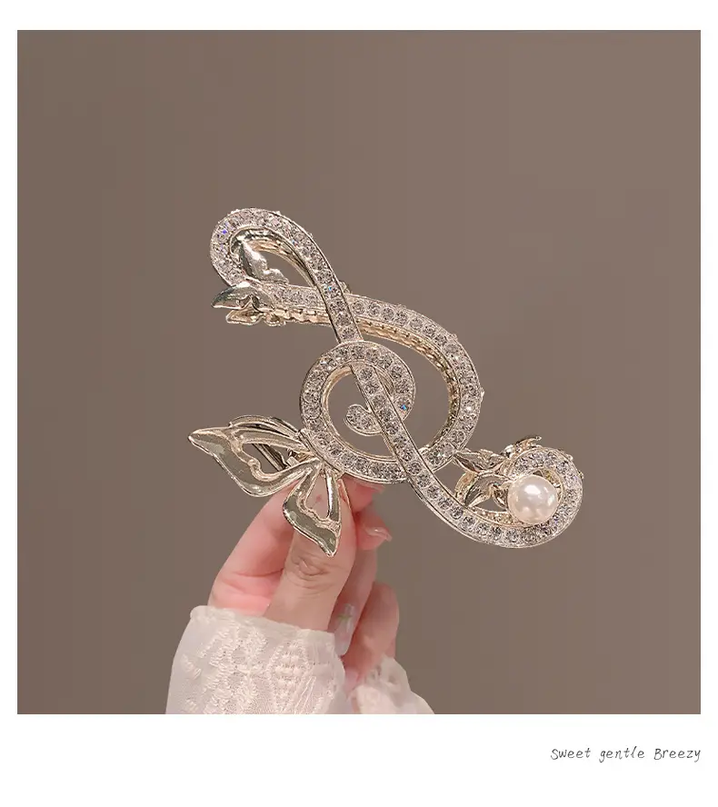 Korean Rhinestone Hair Clip for Women — feature 4