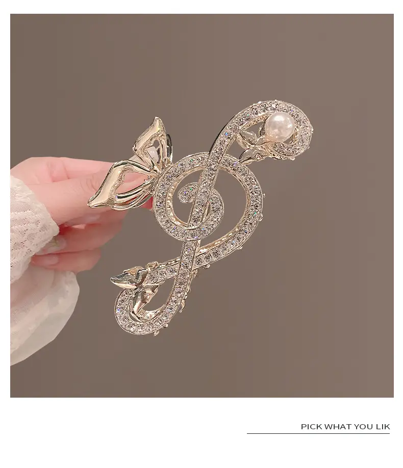 Korean Rhinestone Hair Clip for Women — feature 6